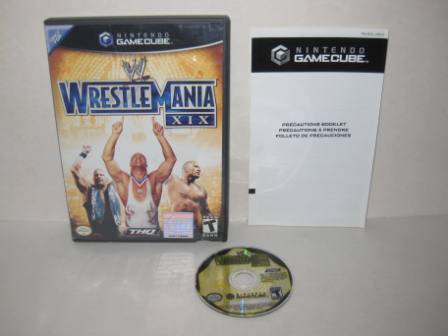 WWE WrestleMania XIX - Gamecube Game